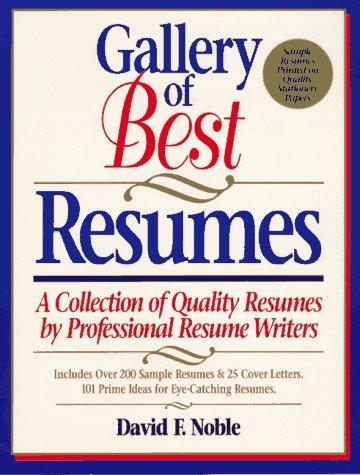 Cover for Gallery of best resumes