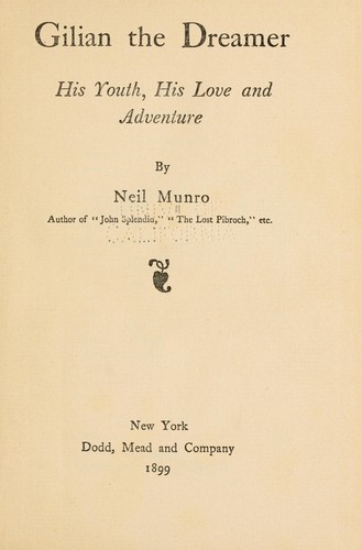 Cover for Gilian the dreamer