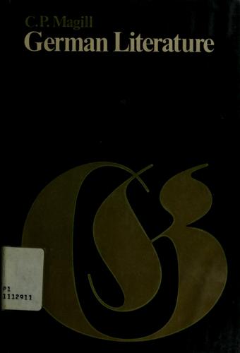 Cover for German literature