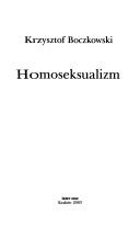 Cover for Homoseksualizm