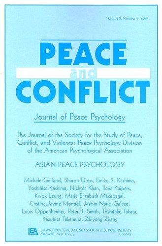 Cover for Asian Peace Psychology