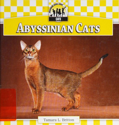 Cover for Abyssinian cats