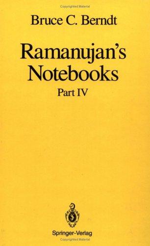 Cover for Ramanujan's Notebooks