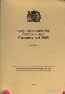 Cover for Commissioners for Revenue And Customs Act 2005