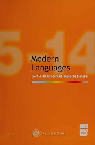 Cover for Modern languages