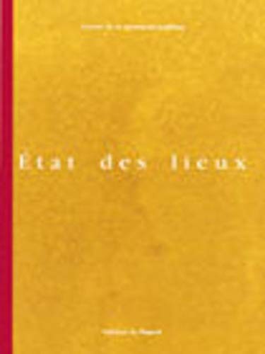 Cover for Etat des lieux