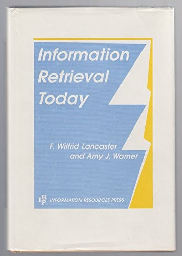 Cover for Information retrieval today