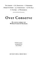 Cover for Over Conserve