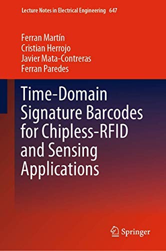 Cover for Time-Domain Signature Barcodes for Chipless-RFID and Sensing Applications
