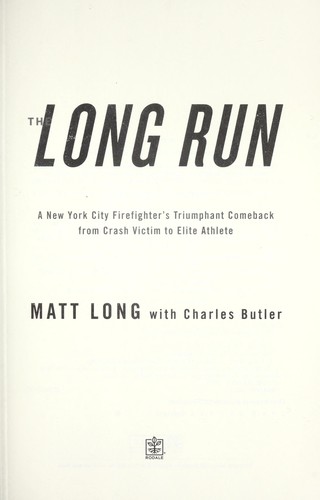 Cover for The long run