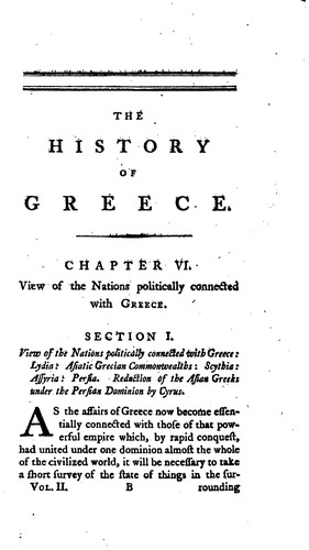 Cover for The History of Greece