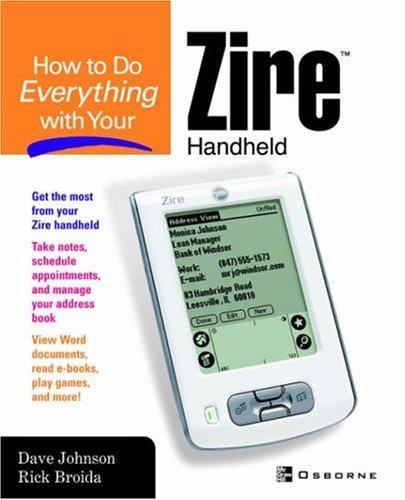 Cover for How to do everything with your Zire handheld