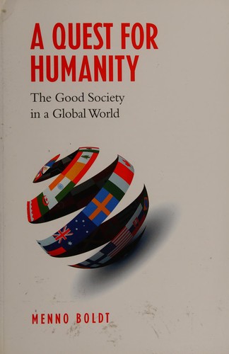 Cover for A quest for humanity