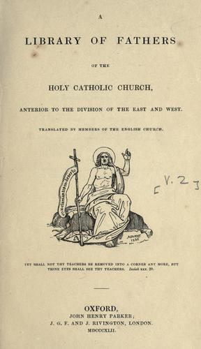 Cover for The  catechetical lectures of S. Cyril