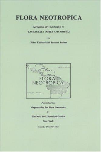 Cover for Lauraceae I (Aniba and Aiouea)