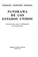 Cover for Panorama de los Estados Unidos