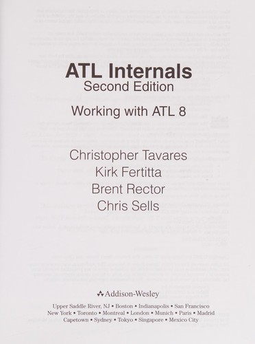 Cover for ATL internals