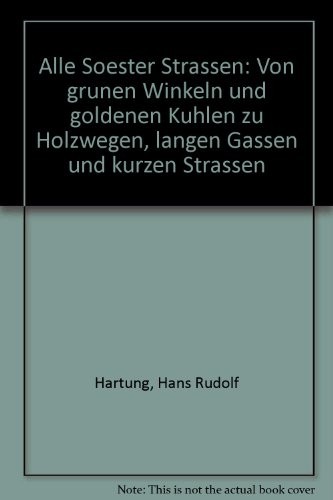 Cover for Alle Soester Strassen