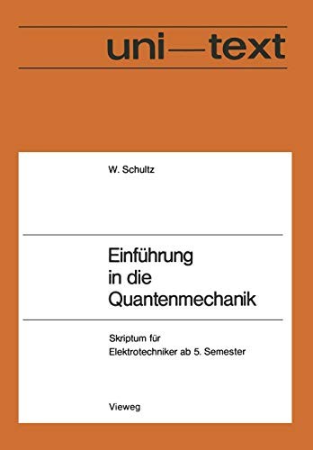 Cover for Einführung in die Quantenmechanik