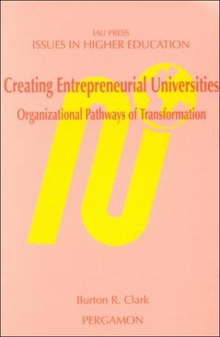 Cover for Creating Entrepreneurial Universities