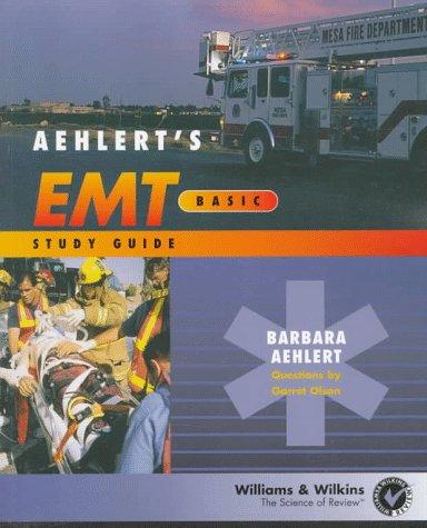 Cover for Aehlert's EMT-basic study guide