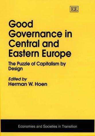 Cover for Good Governance in Central and Eastern Europe