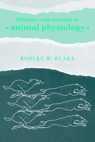 Cover for Efficiency and Economy in Animal Physiology