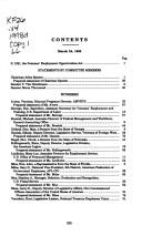 Cover for S. 1021, the Veterans' Employment Opportunities Act