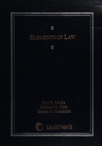 Cover for Elements of Law
