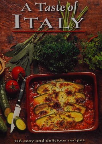 Cover for A taste of Italy
