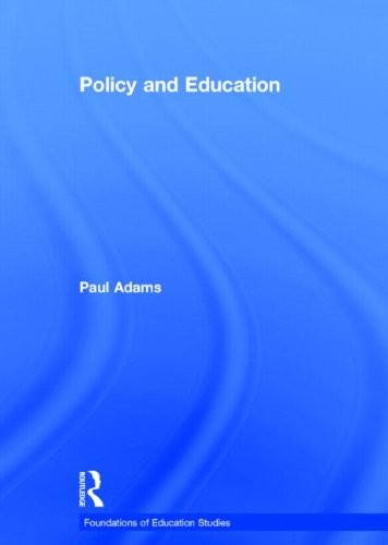 Cover for Policy and Education