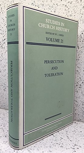 Cover for Persecution and toleration