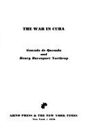 Cover for The war in Cuba