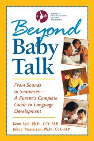 Cover for Beyond Baby Talk