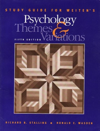 Cover for Psychology