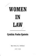 Cover for Women in law