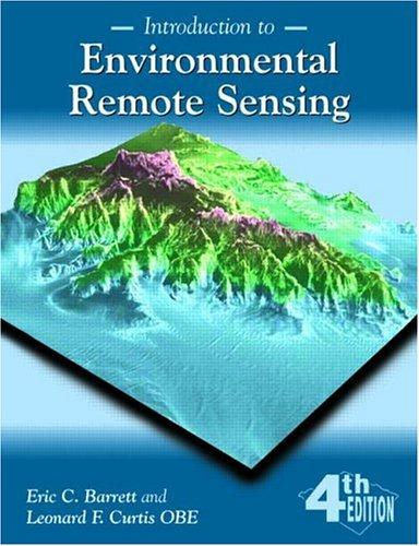 Cover for Introduction to environmental remote sensing