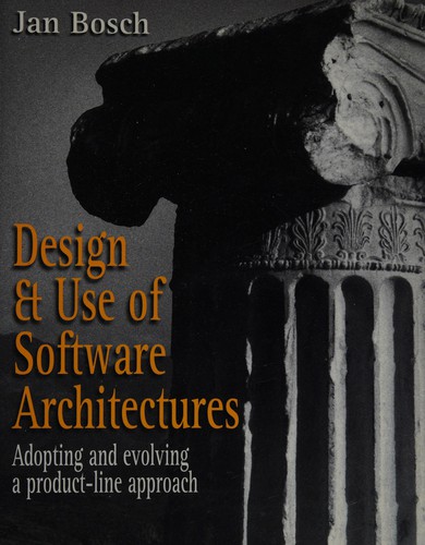 Cover for Design and use of software architectures