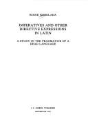 Cover for Imperatives and other directive expressions in Latin