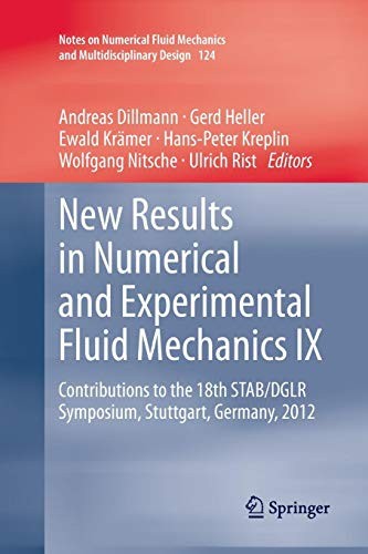Cover for New Results in Numerical and Experimental Fluid Mechanics IX