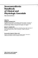 Cover for Neuroanesthesia