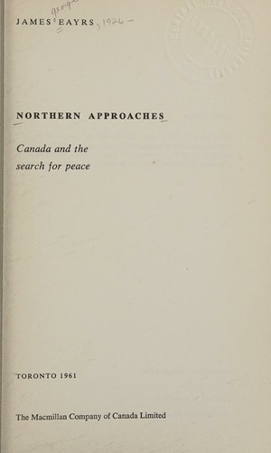 Cover for NORTHERN APPROACHES