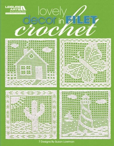 Cover for Lovely Decor in Filet Crochet