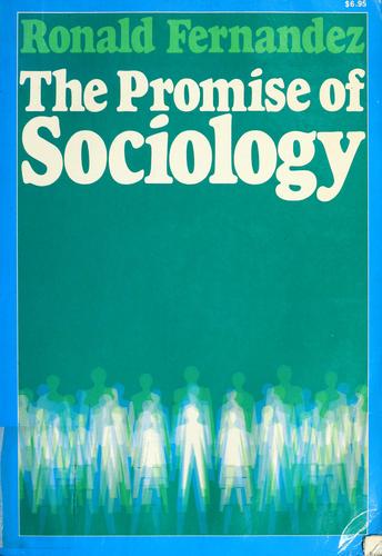 Cover for The promise of sociology