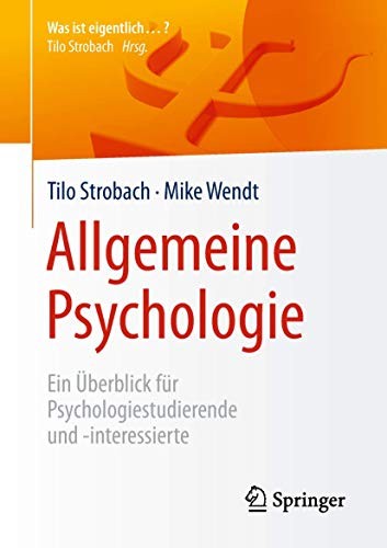 Cover for Allgemeine Psychologie