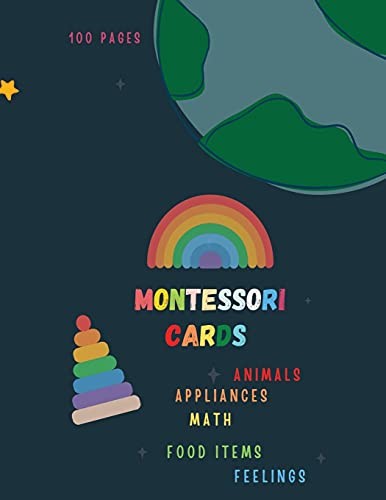 Cover for Montessori Cards : Montessori Activity Book for Preschool and Kindergarten