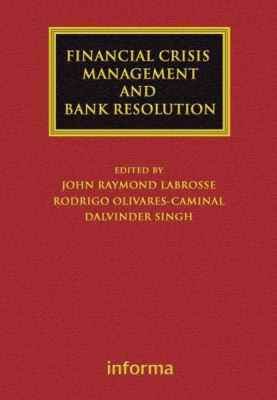 Cover for Financial Crisis Management and Bank Resolution