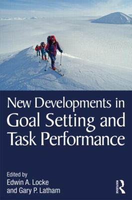 Cover for New Developments In Goal Setting And Task Performance