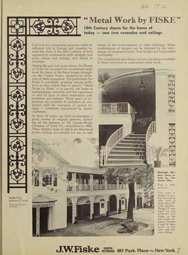 Cover for Metal work by Fiske