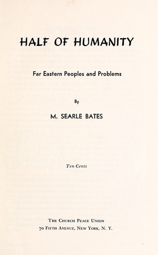 Cover for Half of humanity